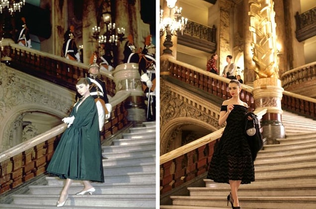 Buna ek olarak Lily Collins'in karakteri de 1957 yapımı "Funny Face" filmindeki Audrey Hepburn'ün görünümünden esinlenilmişti.