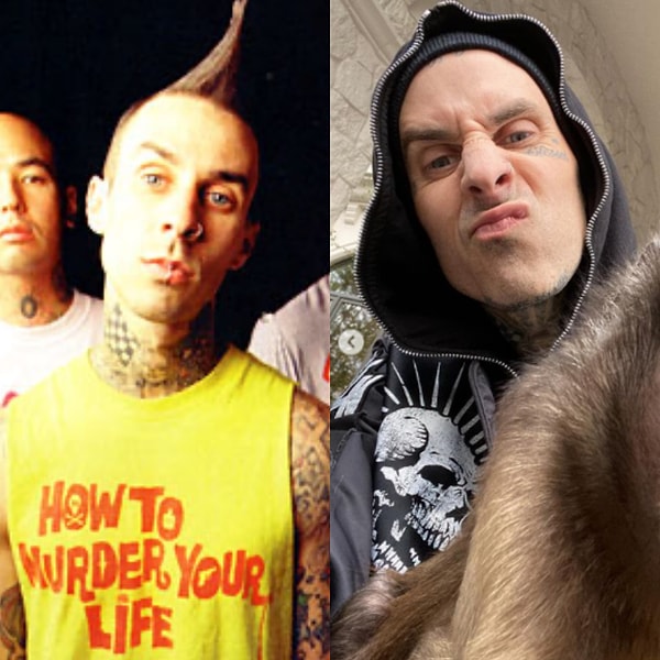 10. Трэвис Баркер из группы Blink-182: