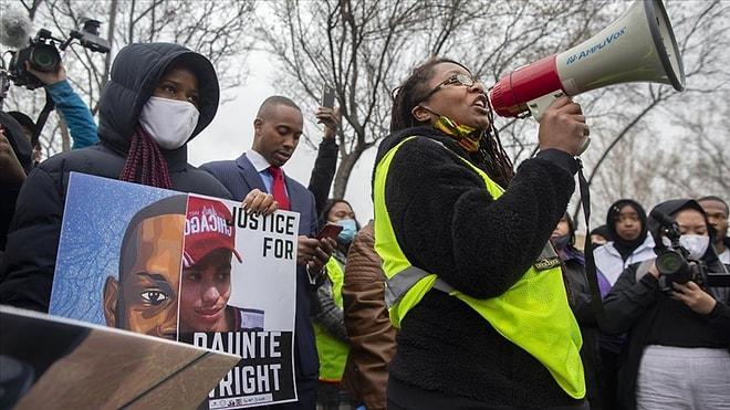 ABD'de Siyahi Genç Daunte Wright'ın Ölümüne Sebep Olan Polis ve Şefi İstifa Etti