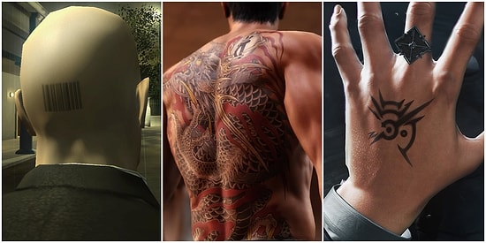 Sahip Oldukları Dövmelerle Karizmalarına Karizma Katan 13 Oyun Karakteri