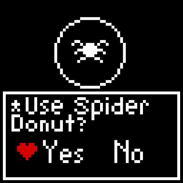 9. Örümcek Donut - Undertale