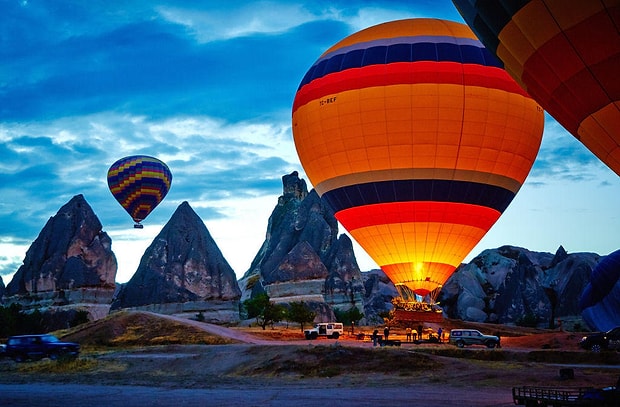 Baş başa bir balon seyahati