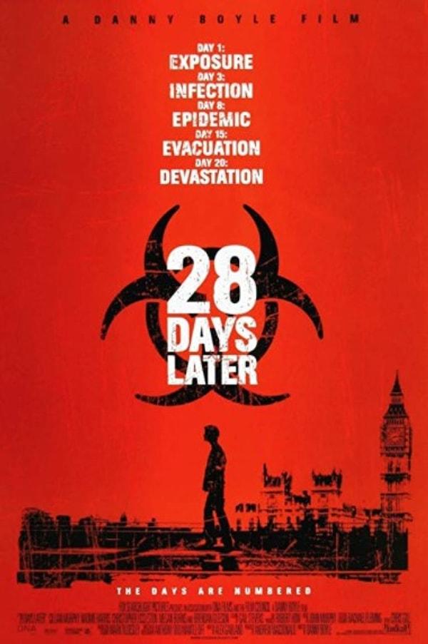 6. 28 Days Later - 2002 - IMDb: 7,6