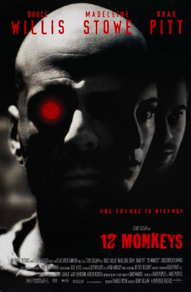 4. 12 Monkeys - 1995 - IMDb: 8,0