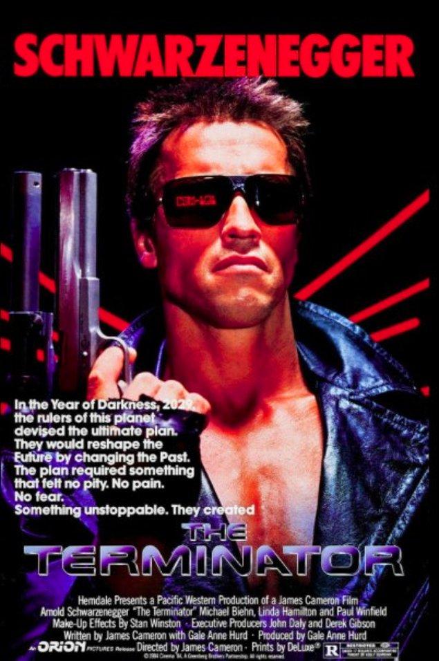 3. The Terminator - 1984 - IMDb: 8,0