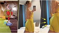 Shop mu Spor Hareketi mi? Duygu Özaslan'ın 1 Saat İçerisinde Değişen Popo Büyüklüğü Tartışma Yarattı