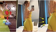 Shop mu Spor Hareketi mi? Duygu Özaslan'ın 1 Saat İçerisinde Değişen Popo Büyüklüğü Tartışma Yarattı