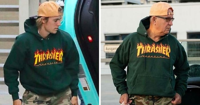 Самый крутой 75-летний дедушка: Большой ценитель уличной моды повторяет наряды знаменитостей