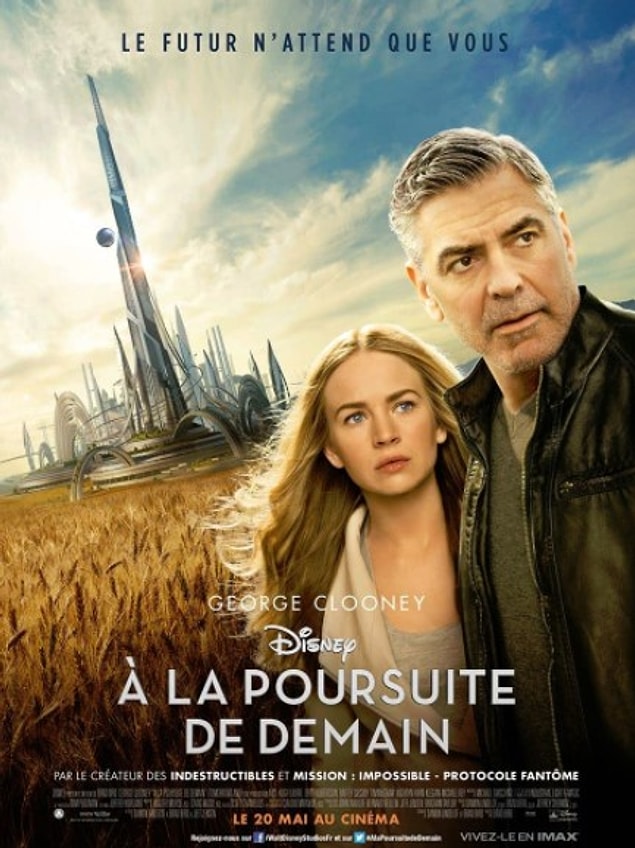 12. Tomorrowland - 2015 - IMDb: 6,4