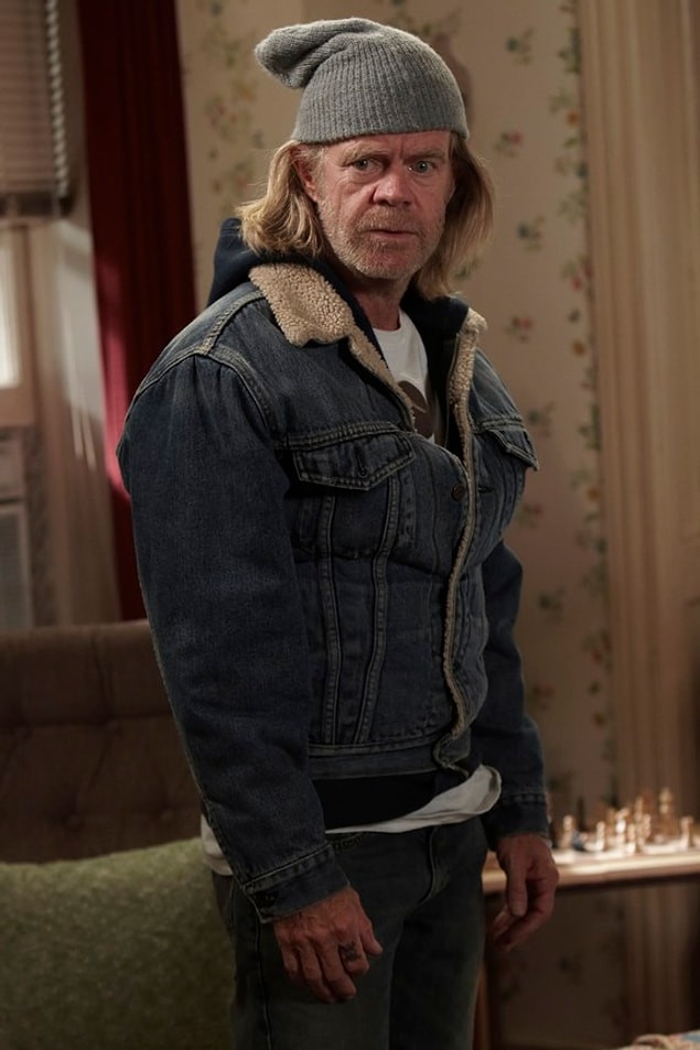 1. Frank yaşadıklarıyla ve yaptıklarıyla daha fazla çökerdi ama William H. Macy pek de yaşlanmamış.