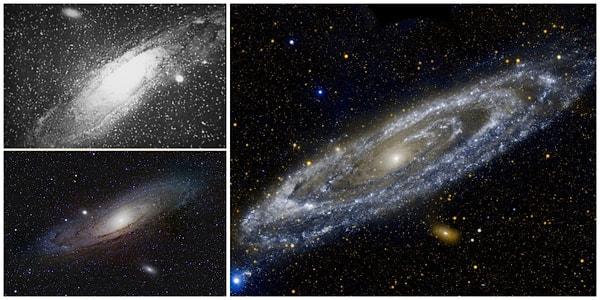 7. Andromeda Galaksisi - 1888 / 2013 / 2020