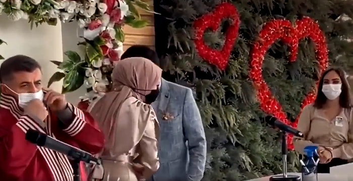 Nikah Kıyıldıktan Sonra Birbirleri ile Kafa Tokuşturan Gelin ile Damat