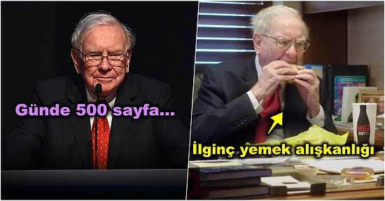 Milyarderler Günlerini Nasıl Geçiriyor? Dünyanın En Zeki Yatırımcılarından Warren Buffett'ın Günlük Rutini