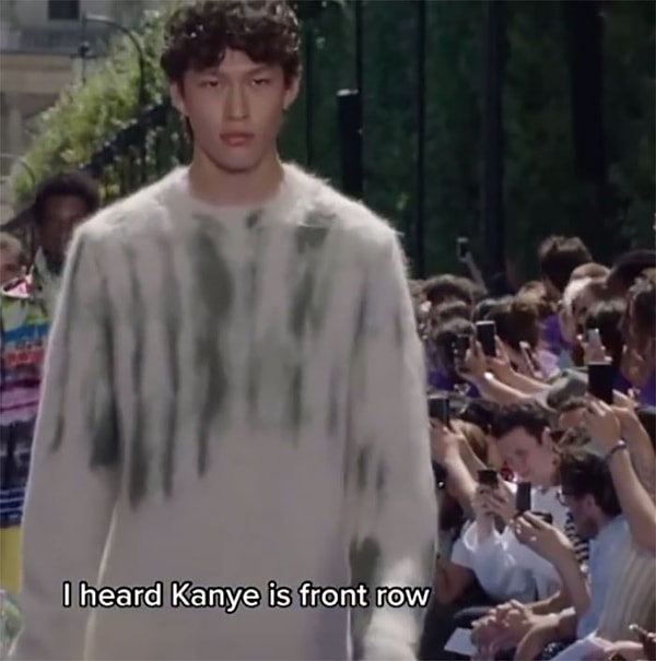 Я слышал, что в первом ряду сидит Канье