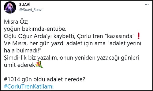 Sosyal Medya, Oğlu Arda İçin Adalet Arayan Mısra Öz'ün Sesi Oldu: '1014 Gün Oldu, Adalet Yerini Bulmadı'