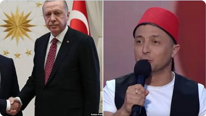 Zelenskiy'in Komedyen Olduğu Dönemde Erdoğan'a Hakareti Yeniden Gündem Oldu: 'Erdoğan, Bıyıklı Hamamböceğidir'