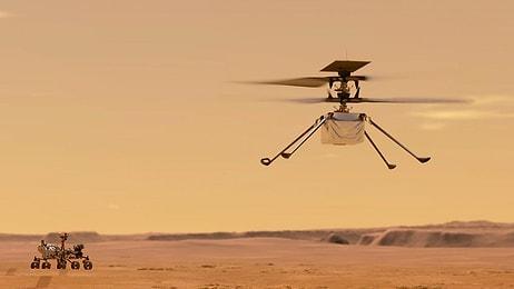 Geri Sayım Başladı: NASA Mars'taki Helikopterini İlk Kez Uçurmayı Deneyecek