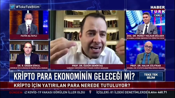 Prof. Dr. Özgür Demirtaş, Kripto Parayı Leğen ile Anlattı: Kripto Para İçin Yatırılan Para Nerede Tutuluyor?