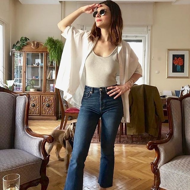 3. Meriç Aral: "Hep aynı şeyleri giyiyorum, ama tabii ki farklı ruh halleriyle farklı şekilleniyor."