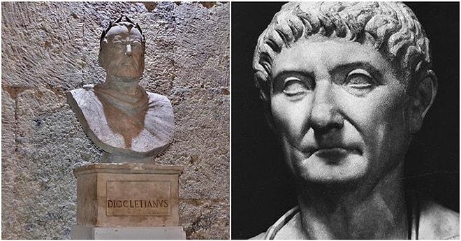 Kölelikten Hükümdarlığa Geçtikten Sonra Roma İmparatoru Unvanından Kendi Rızasıyla İstifa Eden Diocletianus