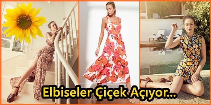 Bu Yaza Damgasını Vuracak Birbirinden Güzel 21 Çiçekli Elbise