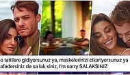 Aylardır İlişki Yaşamadıklarını Söyleyen Hande Erçel ile Kerem Bürsin, Baş Başa Maldivler'e Tatile Gitti!