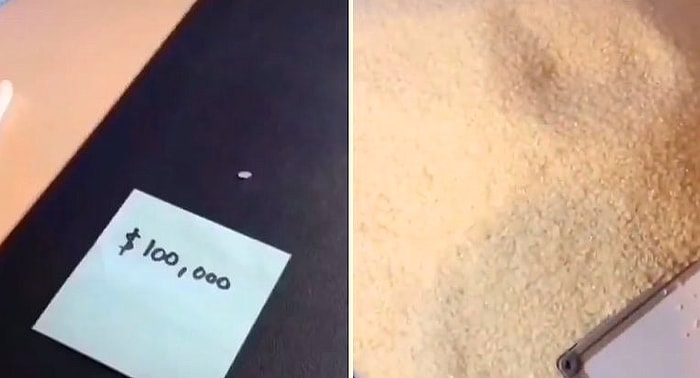 Her Biri 100 Bin Dolar Olan Pirinç Taneleri Üzerinden 1 Milyar Doları ve 122 Milyar Doları Hesaplayan Adam