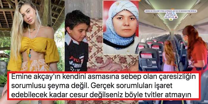 Şeyma Subaşı'nı ve İntihar Eden Emine Akçay'ı Anlamsız Bir Şekilde Karşılaştıran Twitter Kullanıcısı