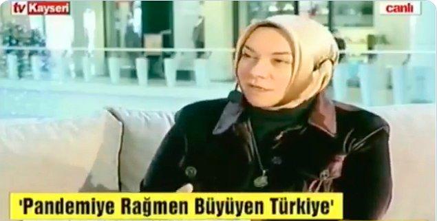 Şimdi de Kayseri'nin yerel bir televizyonunda  "Türkiye'nin ne kadar geliştiğini, gerçekten ev ve araba almanın artık çok kolaylaştığını, geçmişle kıyaslandığında Türkiye'nin her kademede geliştiğini anlatacağız." sözleriyle gündeme dair bazı değerlendirmelerde bulundu.