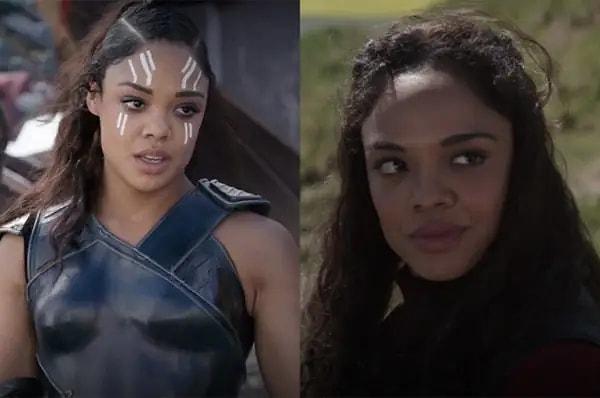 6. Tessa Thompson, Thor: Ragnarok (2017) ve Yenilmezler: Sonsuzluk Savaşı filmlerinde Valkyrie rolünde.