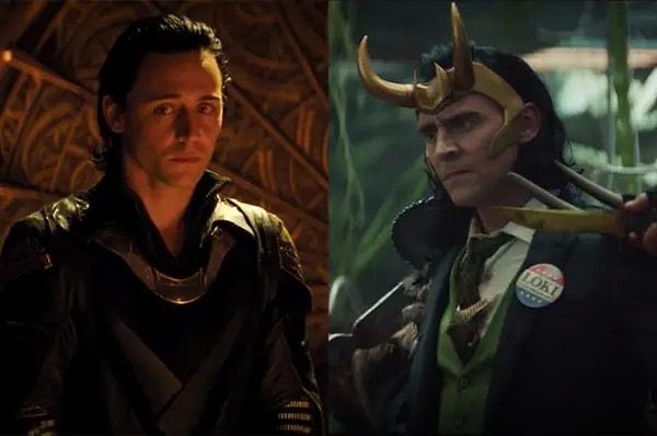 23. Tom Hiddleston, Thor (2011) ve Loki (2021) filmlerinde Loki rolünde.