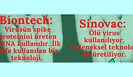 Biontech ve Sinovac Aşılarının Artı ve Eksilerini Gösteren Bu Karşılaştırmalara Göz Atmalısınız