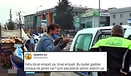 Sokağa Çıkma Kısıtlamasını İhlal Ettiği İçin Para Cezası Yiyen Kağıt Toplayıcısı Baba Gözyaşlarına Boğuldu
