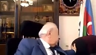 Azerbaycanlı Eski Vekil Hüseynbala Mirələmov Kamerayı Açık Unutunca Asistanı ile Uygunsuz Şekilde Görüntülendi