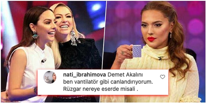 Demet Akalın, Hadise ve Ebru Gündeş Olayında Yaptığı Manidar Paylaşımıyla Tarafını Belli Etti!