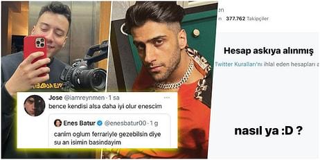En Son Enes Batur'a Göndermeli Tweet Atan Reynmen'in Twitter Hesabı Askıya Alındı!