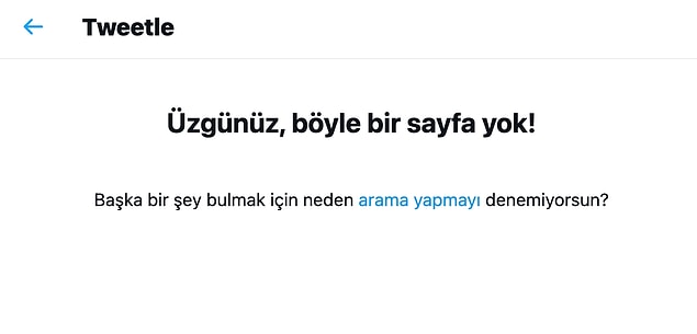 Öğlen 14.38'de paylaşılan tweet kısa süre içerisinde silindi.