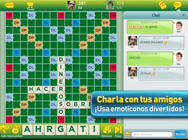 13. Scrabble for iPad - 94 Puan