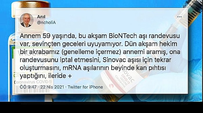 Yanlış Bilgiler Sonucu Aşı Olmaktan Vazgeçen Annesini Aşırı Mantıklı Bilgilerle İkna Eden Evladı Okumalısınız