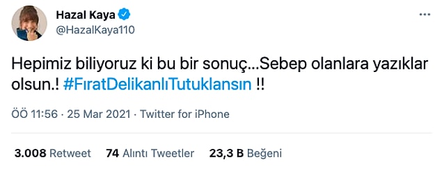 11. Sadece kadına yönelik değil her canlıya yapılan şiddetin karşısında oldu bu zamana kadar. Çoğu insanın çıkaramadığı ses oldu!