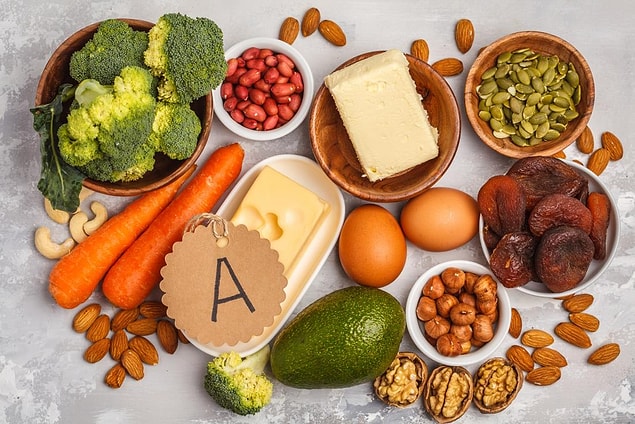 A Vitamini Hangi Besinlerde Bulunur?