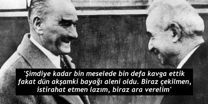 Cumhuriyet Tarihinin En Gizemli Olaylarından Birisi: Atatürk ve İsmet İnönü Tartışması