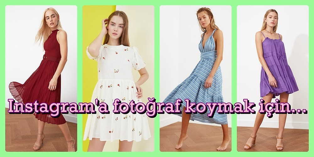 Bu Yaza Damgasını Vuracak Birbirinden Güzel ve Rahat Uçuş Uçuş Elbiseler