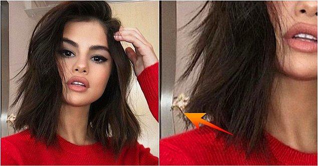 13. Selena Gomez de kapı baca yamultan isimlerden. Paylaştığı bu fotoğraftan sonra uzun süre sosyal medyada alay konusu olmuştu.
