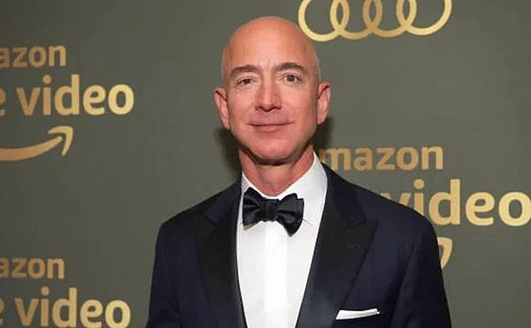 Jeff Bezos, Amazon'un kurucusu ve dünyanın en zengin insanı.