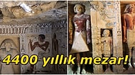 Mısır'ın Sakkara Nekropolünde Yapılan Kazılar Sonucu Bulunan 4400 Yıllık El Değmemiş Mezar