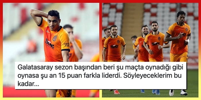 Cimbom Yarışı Bırakmıyor! Galatasaray, Zorlu Antalya Deplasmanında Mohamed'ın Golüyle Güldü