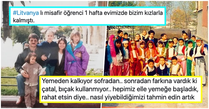 80'li Yıllarda 23 Nisan İçin Yurt Dışından Gelen Çocukları Evlerinde Ağırladıkları Anıları Paylaşan 19 Kişi