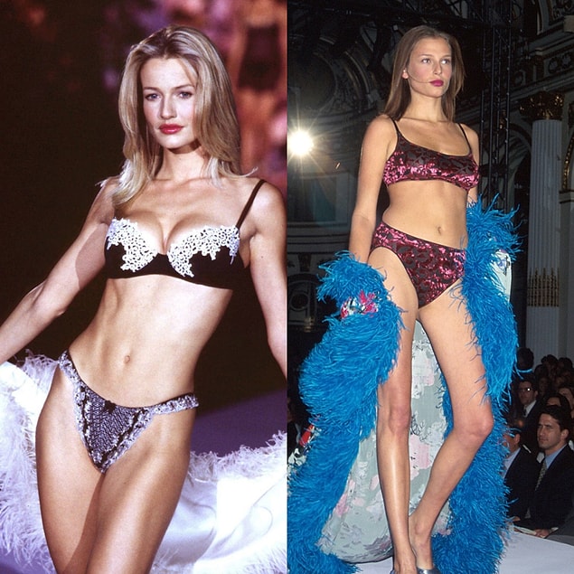 4. 1998 - Karen Mulder ve Bridget Hall