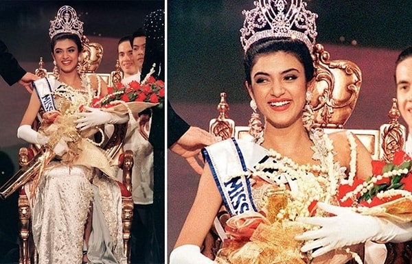 8) Сушмита Сен (Индия) - Мисс Вселенная 1994